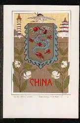 Wappen. China