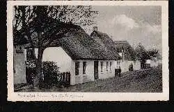 Büsum. Nordseebad. Die alte Dorfstrasse.