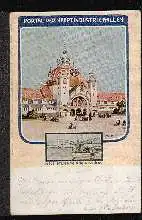 Düsseldorf 1902. Portal der Hauptindustriehallen