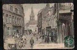 Armentieres. Rue de lille vers la Place