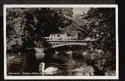 Düsseldorf. Goldene Brücke im Hofgarten