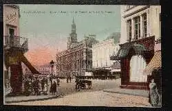 VALENCIENNES. Place d'Armes, vue de la rue de Famars.