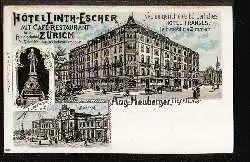 Zürich. Hotel Linth Escher.