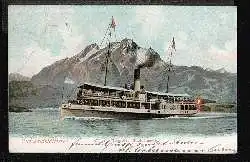 Vierwaldstättersee. Dampfer "Stadt Luzern"