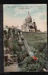 PARIS. Le Sacre Coeuir et la Foniculaire .