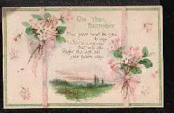 On Your Birthday. Litho