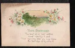 Your Birtday. Litho