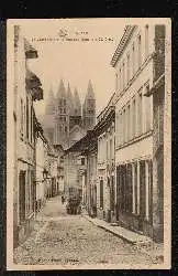 Tournai. La Catedrale et la Rue des Bouchers St. Brice