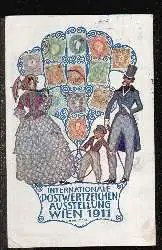 Internationale Postwertzeichenausstellung Wien 1911