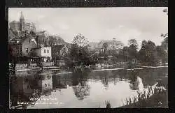 Weissenfels.Saale. Blick auf Bergschule und Schloss.