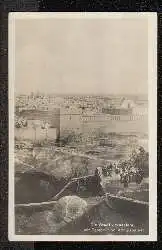 Jerusalem. Die Stadt mit Tempel und Königspalast.