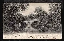 Weimar. Sternbrücke im Park.