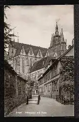 Erfurt. Stiftsgasse mit Dom