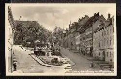 Gotha. Schlossberg mit Wasserkunst.