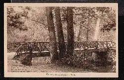 Weimar. Naturbrücke im Park.