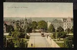 Weimar. Blick vom Bahnhof.