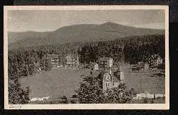 Oberhof. Blick nach dem Schneekopf v. Parkhotel Wünscher.