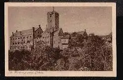 Eisenach. Die Wartburg von Osten