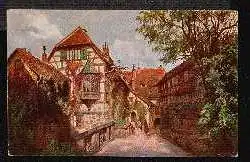 Eisenach. Wartburg. Der Burghof