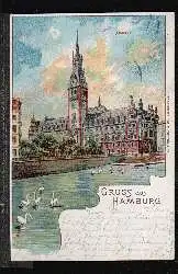 Hamburg. Rathaus