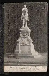 Hamburg. Das im Bau begriffene Kaiser Wilhelm Denkmal