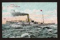 Hamburg. Dampfer "Cuxhaven" der Hamburg Stade Altländerlinie