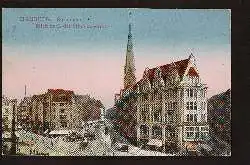 Hamburg. Rathausmarkt Blick nach der Mönckebergstrasse