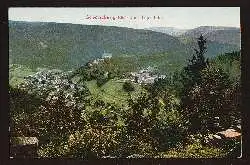 Schwarzburg. Blick vom Trippstein