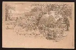 Hamburg. Bramfeld. Amt Fuhlbttel. Landhaus "Zum grünen Jäger"