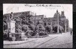 Glogau. Fritz Reuter Brunnen. Synagoge.