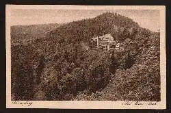 Schwarzburg. Thür Wald. Blick nach dem Hotel Weisser Hirsch