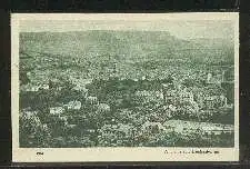 Jena. Panorama von Landgrafen aus.
