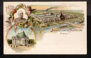 Leipzig. Sächsich Thüringische Industrie Ausstellung 1897.