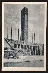 Berlin. Der Glockenturm auf dem Reichssportfeld.