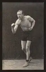 Boxer Hans Thies. Meister von Hamburg 1920