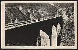 Eisenbahnbrücke. Mittelwaldbahn. Vorbergviadukt