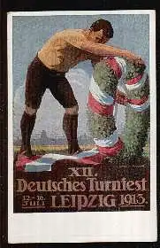Leipzig. 12 Deutsches Turnfest.1913