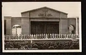 Oberammergau. Bühne im Passionstheater