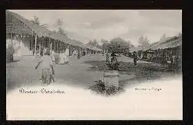 Deutsch-Ostafrika. Strasse in Tanga