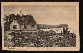 Sonderburg. Fischerhütte am Ostseestrand