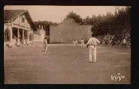 La Pays Basque. Fronton de Guéthary