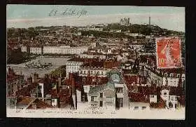 Lyon. Panorama de la Ville. La Place Bellecour