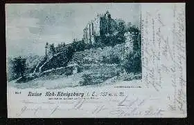 Hoh Königsburg. Ruine