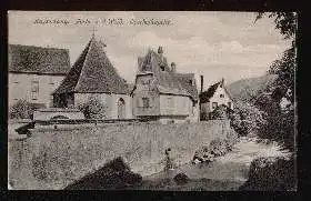 Kayserberg. Partie a.d. Weiss, Oberhofkapelle