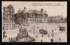 Lille. Place de la Republique et Faidherbe