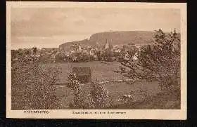 Scheibenberg. Gesamtansicht mit dem Scheibenberg