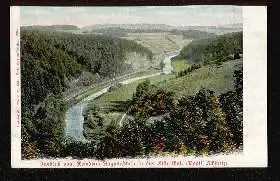 Elsterthal. Ausblick vom Friedrich August Stein