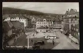 Aue i. sächs. Erzgeb. Markplatz