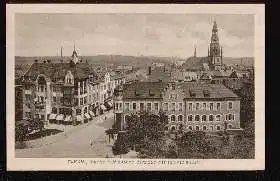 Zwickau. Innere Plauensche Strasse mit Hauptzollamt