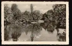 Plauen. Schwanenteich im Adolf Hitler Park